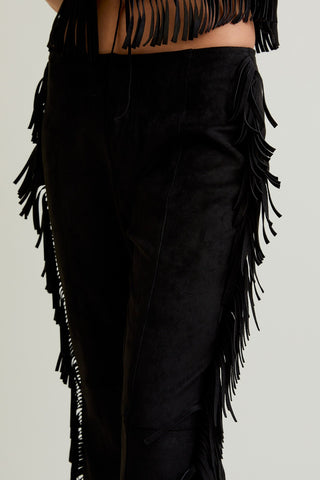 I Never Lie Fringe Pants