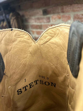 Vintage Stetson Cowboy Boots W Sz 7