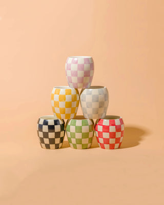 Checkered Candle 11 oz Natural Soy Wax & Essential Oils