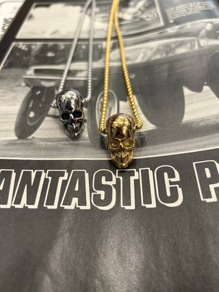 Stainless Steel Skull Necklace