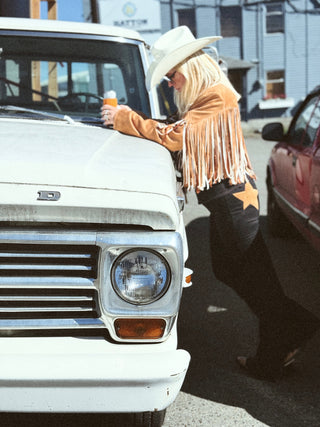 Rolling Stone Fringe Jacket