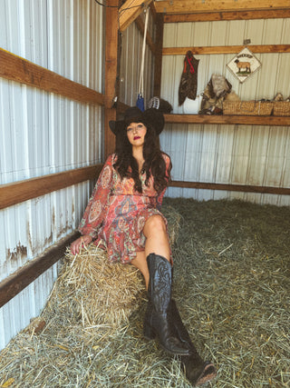 With The Wind Mini Dress