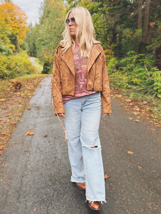Stevens Lace Up Jacket