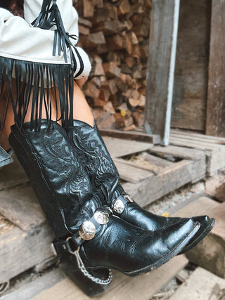 Star Conchos Boot Harness Chain