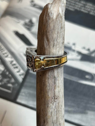 Skull Stash Biker Ring