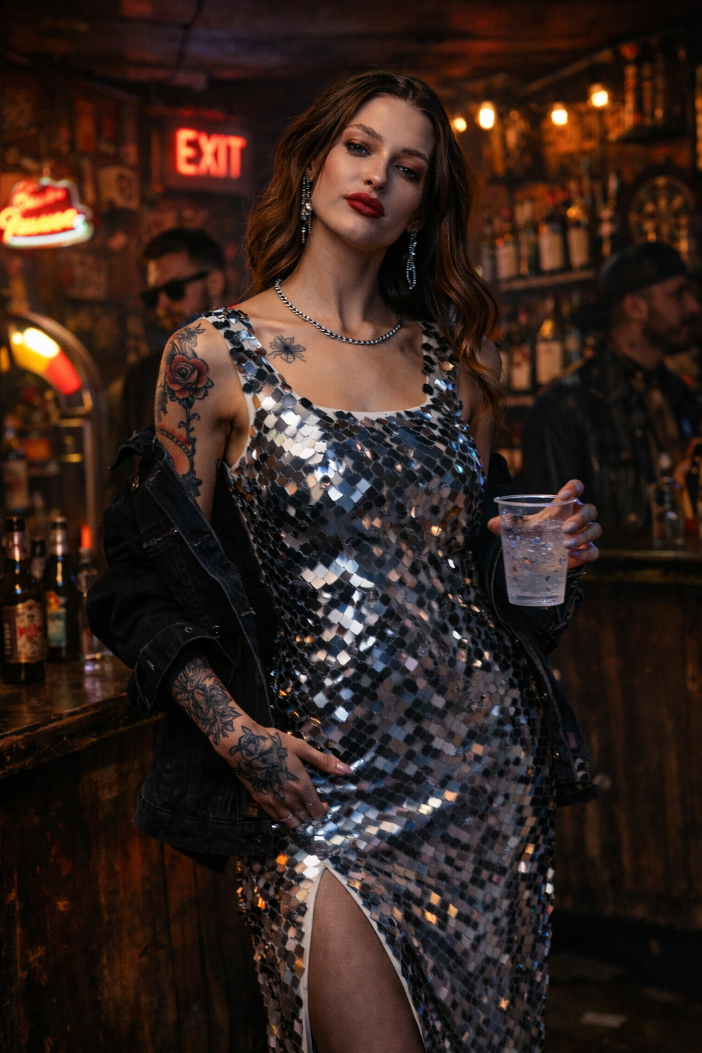 Disco Ball Sequin Dress