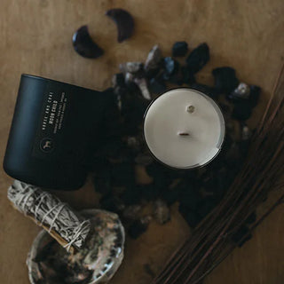 Horse And Coal Moon Child Candle