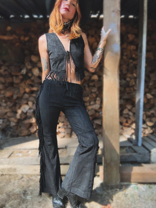 I Never Lie Fringe Pants