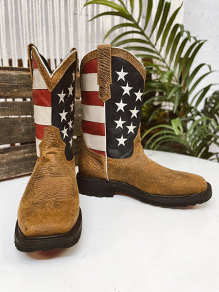 Vintage JB Dillon Cowboy Boots M Sz 12 Wide