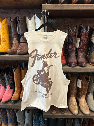 Chop Shop Custom Fender Muscle tank