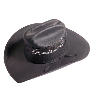 Bozeman Straw Cowboy Hat Black