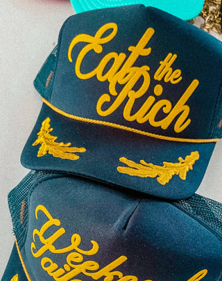Eat The Rich Trucker Hat