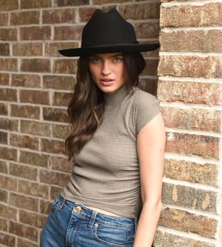 Wool Felt Open Road Fedora Hat