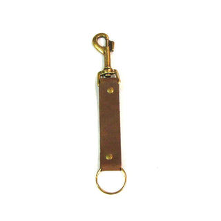 Open Road Leather Key Chain