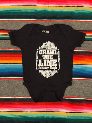 Crawl the Line Johnny Cash Onesie