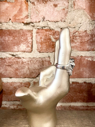 Eagle Head Biker Ring