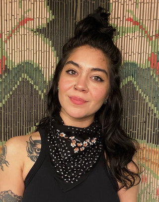 Floral Dotted Bandana