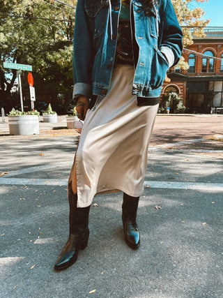 Young Hearts Midi Skirt