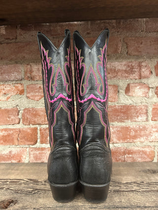 Justin Cowboy Women’s Boots Size 7