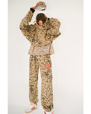 HLM Sorry Mom Hoodie Leopard