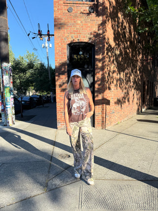 Stella Wide Leg Camo Pants