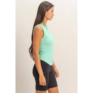 Laguna Ribbed Tank Top