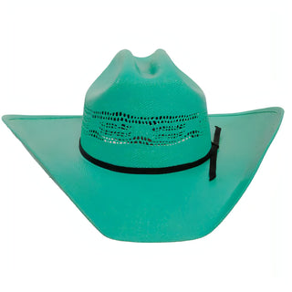 Chelsea Women's Straw Cowgirl Hat Turquoise