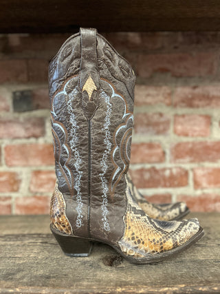 Corral Genuine Python Cowboy Boots Women’s 7.5