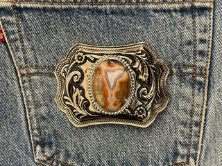 Stone Belt Buckle