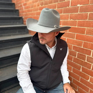 Cattleman Wool Felt Cowboy Hat Gunsmoke Gray