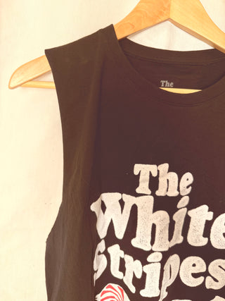 Chop Shop White Stripes T-Shirt