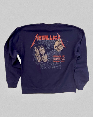 Metallica Damaged Justice Sweatshirt Sz M