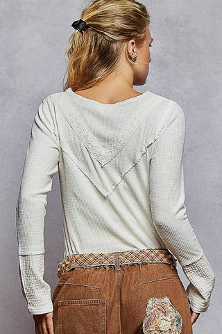 Sweet Girl Henley Top