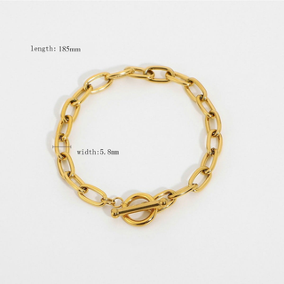 18K Gold Plated Chain Bracelets