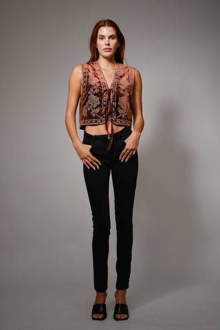 Ramble On Velvet Vest