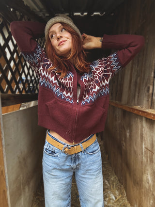 Winchester Zip Up Sweater