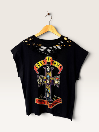 Guns and Roses Distressed Chop Shop