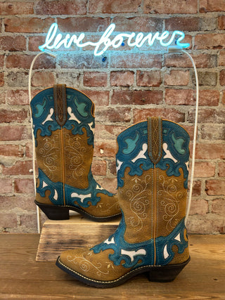 Rockin Country Women’s Cowboy Boots Size 7