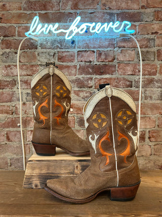 Justin Women’s Cowboy Boots Size 6.5