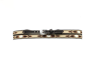 Embroidered Hat Band With Diamond Conchos