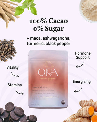 Ceremonial Cacao | Vibrant Vitality 100% Organic Cacao