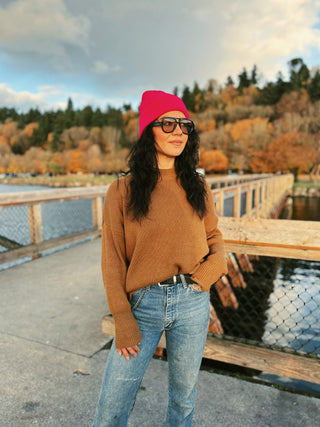 Pop of Color Beanie