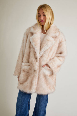 Walk This Way Faux Fur Jacket