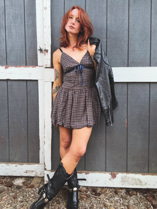 Good Times Flannel Dress