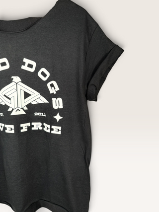 Gold Dogs Live Free Chop Shop Tee