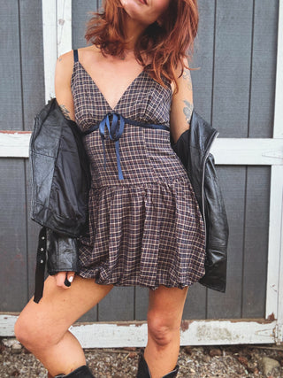 Good Times Flannel Dress