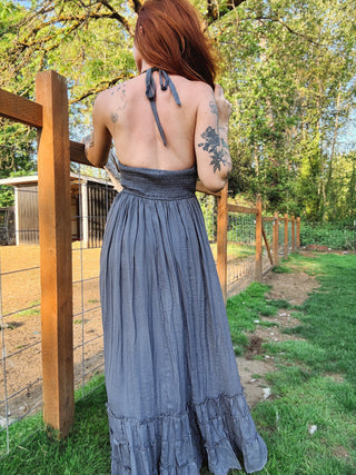 Sunday Halter Maxi Dress
