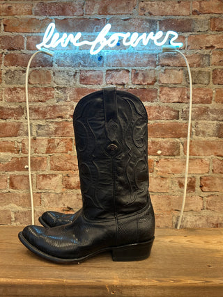 Los Altos Genuine Lizard Men’s Cowboy Boots Size 11 wide