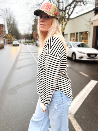 Angus Long Sleeve Henley