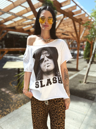 Chop Shop Slash Cropped Tee